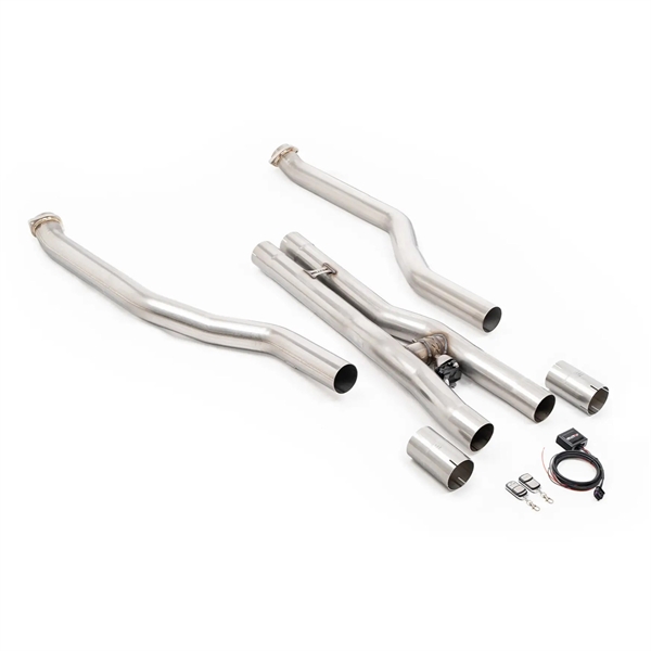 Milltek Sekundär Katalysator Bypass - För Milltek Axle Back och Downpipes BMW 5 Serie M5 G90/G99