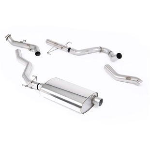 Milltek Non-Resonated (Högre) Catback med Hög Markfrigång Utlopp Toyota Tacoma 2.4L Turbo Hybrid