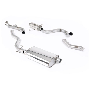 Milltek Resonated Catback med Hög Markfrigång Utlopp Toyota Tacoma 2.4L Turbo Hybrid