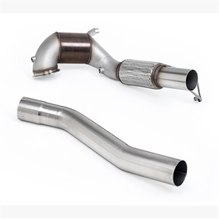Milltek Stor Diameter Downpipe och Hi-Flow Race Cat (För Milltek Cat-Back) VW Golf GTI Mk8