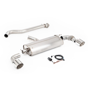 Milltek Valved Straight Pipe System med Polerade Ändrör Toyota GR Yaris (Gen 2)
