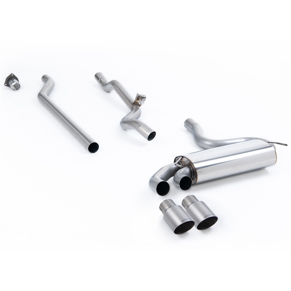 Milltek Downpipe-back Audi Coupe UR quattro 20v Turbo