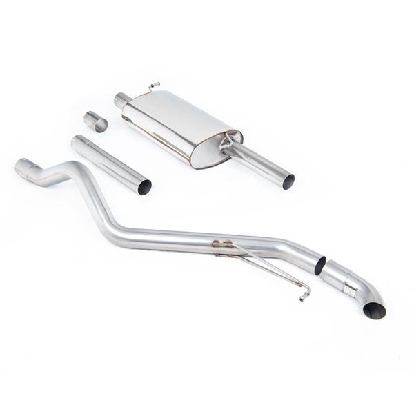 Milltek Cat-back Volkswagen Transporter \ Caravelle T6 LWB 150PS & 204PS 2.0-litre TSI (Petrol) 2WD