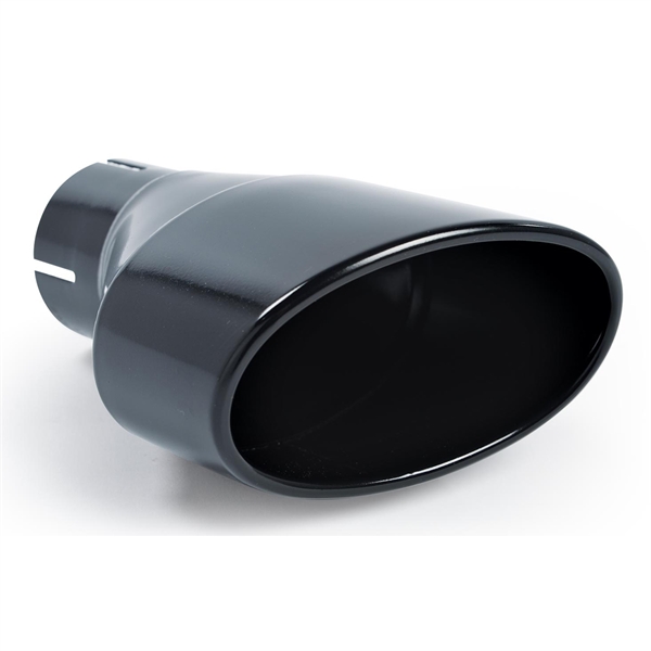 Milltek Cerakote Black Jet (Oval) 152 x 76 Exhaust Tip, LH - MSTIP205