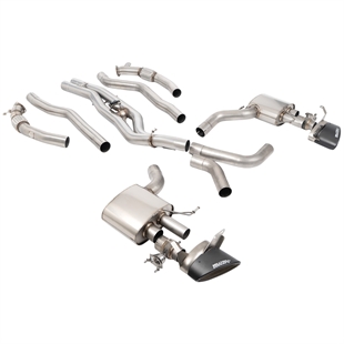Milltek Non-Resonated Signature Series Titanium Axle Back Audi RS6 C8 4.0 V8 bi-turbo (Non OPF/GPF Models- USA / ROW)