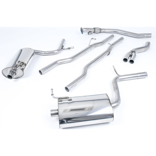 Milltek Cat-back Audi A4 1.8T B6 quattro Cabriolet