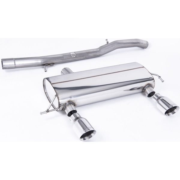 Milltek Cat-back Audi TT 180 / 225 quattro Coupe & Roadster