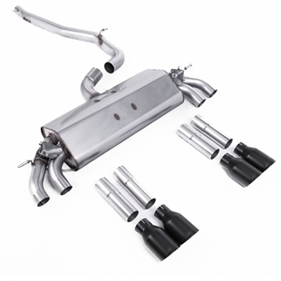 Milltek Cat-back Audi S3 2.0 TFSI quattro Saloon & Cabrio 8V.2 (GPF Equipped Models Only)