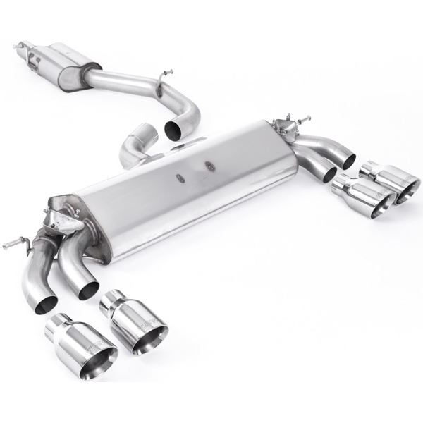 Milltek Cat-back Audi S3 2.0 TFSI quattro 3-Door 8V.2 (GPF Equipped Models Only)