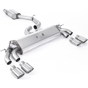 Milltek Cat-back Audi S3 2.0 TFSI quattro 3-Door 8V.2 (GPF Equipped Models Only)