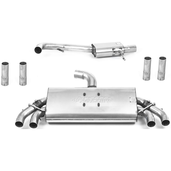 Milltek Cat-back Audi S3 2.0 TFSI quattro Saloon & Cabrio 8V.2 (GPF Equipped Models Only)