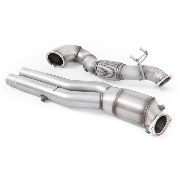 Milltek Downpipe Audi RS3 Saloon / Sedan 400PS (8V MQB) - OPF/GPF Models