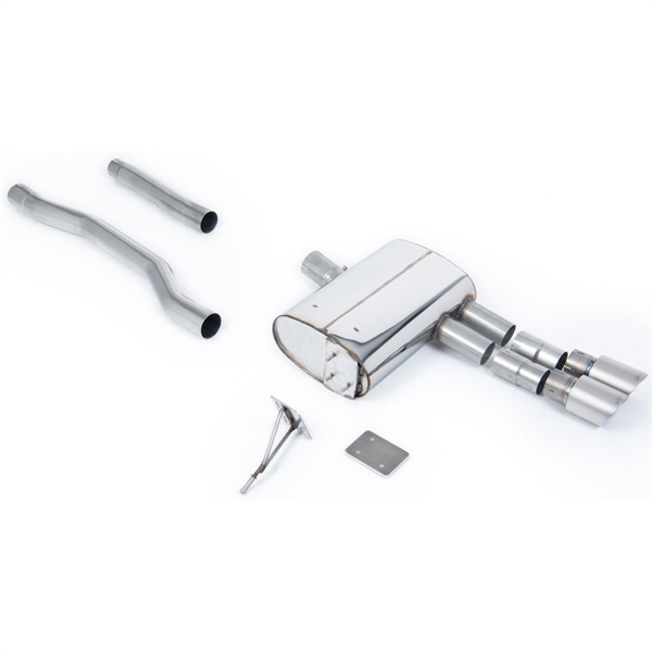 Milltek Cat-back New Mini Mk3 (F55) Mini Cooper S 2.0 Turbo - 5 Door Hatch (UK and European models) - LCI with GPF/OPF Only