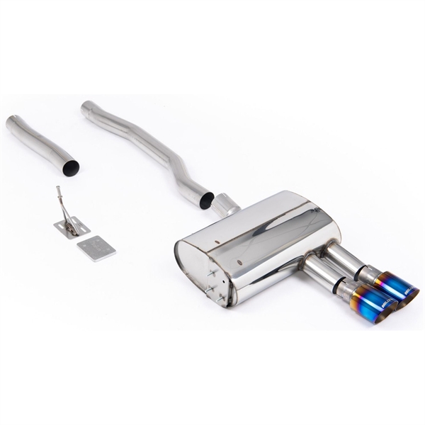 Milltek Particulate Filter-back New Mini Mk3 (F56) Mini Cooper S - Burnt Titanium