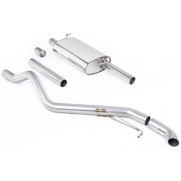 Milltek Cat-back Volkswagen Transporter \ Caravelle T6 LWB 150PS & 204PS 2.0-litre TSI (Petrol) 2WD