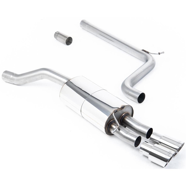 Milltek Cat-back Volkswagen Polo GTI 2.0 TSI (AW - 5 Door) - Non GPF/OPF Models Only