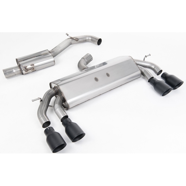 Milltek Cat-back Volkswagen Golf Mk7.5 R 2.0 TSI 310PS (Non-GPF Equipped Models Only) - 76mm & EC Approved Systems