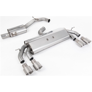 Milltek Cat-back Volkswagen Golf Mk7.5 R 2.0 TSI 310PS (Non-GPF Equipped Models Only) - 76mm & EC Approved Systems