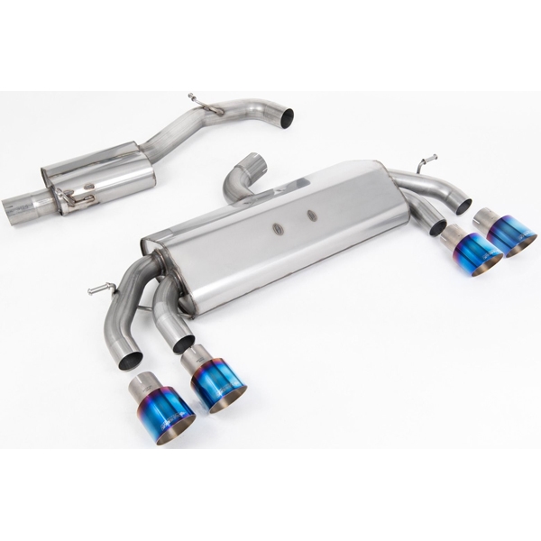 Milltek Cat-back Volkswagen Golf Mk7.5 R 2.0 TSI 310PS (Non-GPF Equipped Models Only) - 76mm & EC Approved Systems