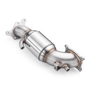 RM Motors Downpipe HONDA Civic Type R X 2.0T + CATALYST Emission standard - Euro 3, Capacity - 100 cpsi