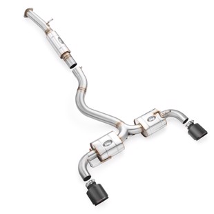 RM Motors Catback - middle and end silencer TOYOTA YARIS GR 1.6- Middle pipe +silencer,- SPORT ,- 4
