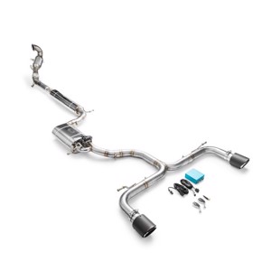 RM Motors Complete exhaust system for Seat Leon Cupra 3 with sport catalyst Emission standard - Euro 4, Capacity - 200 cpsi, Ti