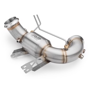 RM Motors Downpipe Mercedes AMG CLA 45 with catalyst Catalyst - EURO 6