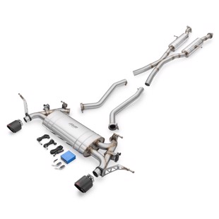 RM Motors Catback - Jeep Grand Cherokee V6 3.6L, V8 5.7L Jeep tips - 1, Jeep silencer - With sound control