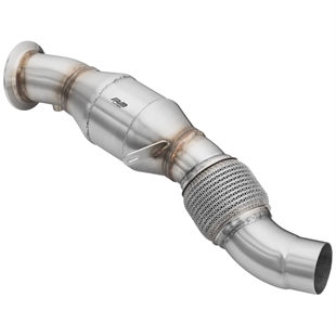 RM Motors Downpipe BMW E60, E61 535d M57N2 +SILENCER