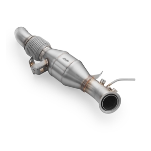 RM Motors Downpipe BMW F25 X3 18d, 20dx N47N, N47S1 Med Ljuddämpare