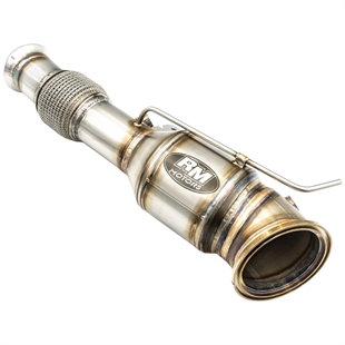 RM Motors Downpipe Toyota Supra MK5 A90 + Catalyst HJS 200 cpsi EURO 6