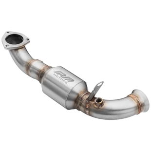 RM Motors Downpipe Citroen DS3, DS3R, DS3 Racing 1.6 THP with EURO 4 Catalytic Converter - 100 cpsi