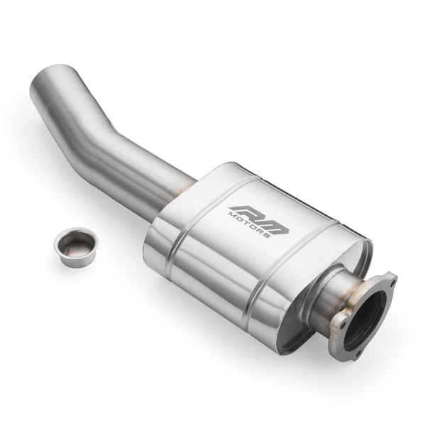 RM Motors Downpipe Decat Audi A6 S6 / Avant / Sportback / Avant Quattro 3.0 TDI +EGR Plug Med Ljuddämpare