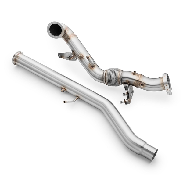 RM Motors Downpipe Seat Leon 2.0 TSI OPF/GPF Utan Ljuddämpare