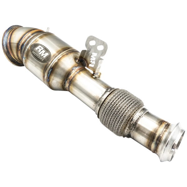 RM Motors Downpipe Toyota Supra MK5 A90 +CATALYST HJS 200 cpsi EURO 6