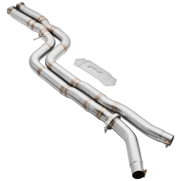 RM Motors Exhaust System for BMW M2 CS, M2 Competition (F87) S55 GPF/OPF Set With ( No Downpipe & No Silencer )