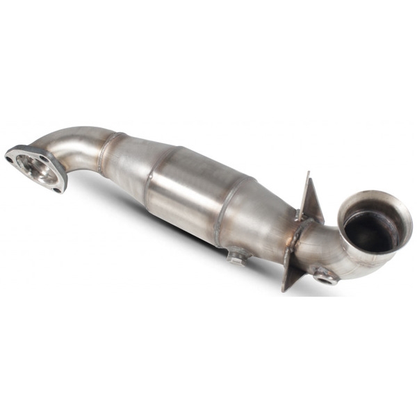 Scorpion Downpipe With High Flow Sports Catalyst - Peugeot 208