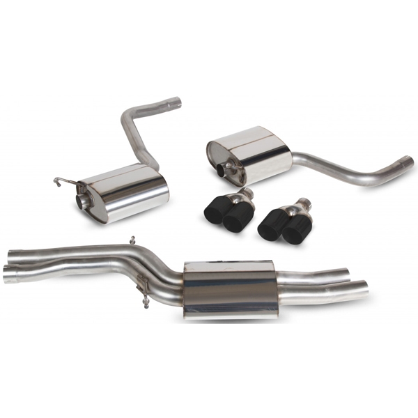 Scorpion Resonated Half System - Audi S4 - Daytona Ceramic