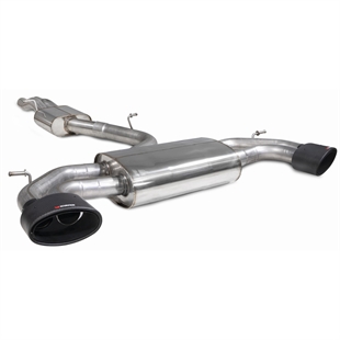 Scorpion Resonated Cat/GPF-Back System Without Valves Audi RS3 Saloon 8V (GPF And Non-GPF Models) - Ascari EVO
