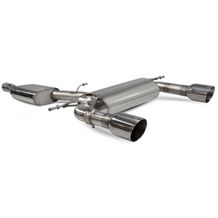 Scorpion Resonated CAT-Back System With Electronic Valves - Audi TT - Daytona