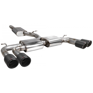 Scorpion Resonated CAT/GPF-Back System Without Valves - Audi S3 - Ascari