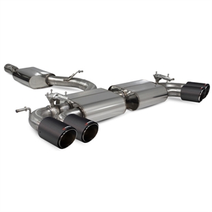 Scorpion Resonated CAT/GPF-Back System With Valves - Audi S3 - Ascari