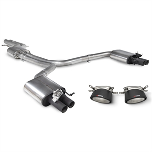 Scorpion Resonated Half System With Trims Audi RS7 C7 - Ascari RS