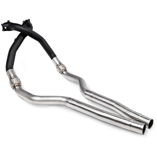 Scorpion De-cat Downpipes with Large Bore Front Pipes Audi RS6 Avant (C7) / RS7 (C7), S6/S7 (C7)