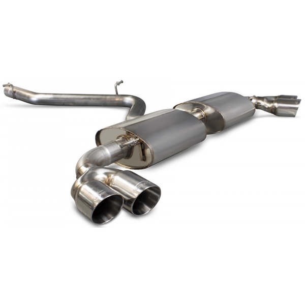 Scorpion Non-Resonated CAT-Back System - Audi TT - Daytona