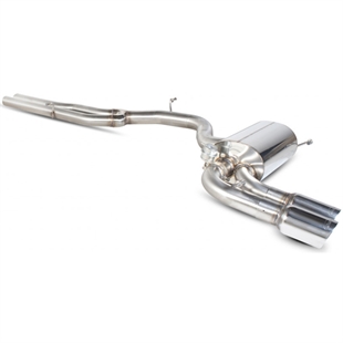 Scorpion Non-Resonated Secondary CAT-Back System - Audi RS3 - Daytona