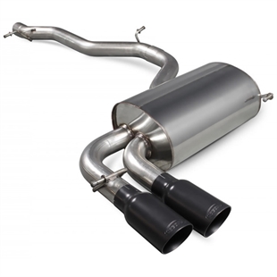 Scorpion Non-Resonated CAT-Back System - Audi S3 - Daytona (Twin) Ceramic