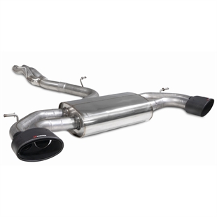 Scorpion Non-Resonated Cat/GPF-Back System Without Valves Audi RS3 Saloon 8V (GPF And Non-GPF Models) - Ascari EVO