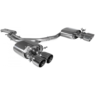 Scorpion Non-Resonated Half Systemnon - Audi S4 - Daytona