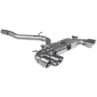 Scorpion Non-Res CAT/GPF Back System & Electronic Valves - Audi S3 - Daytona